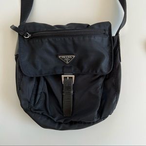 Prada black crossbody bag
